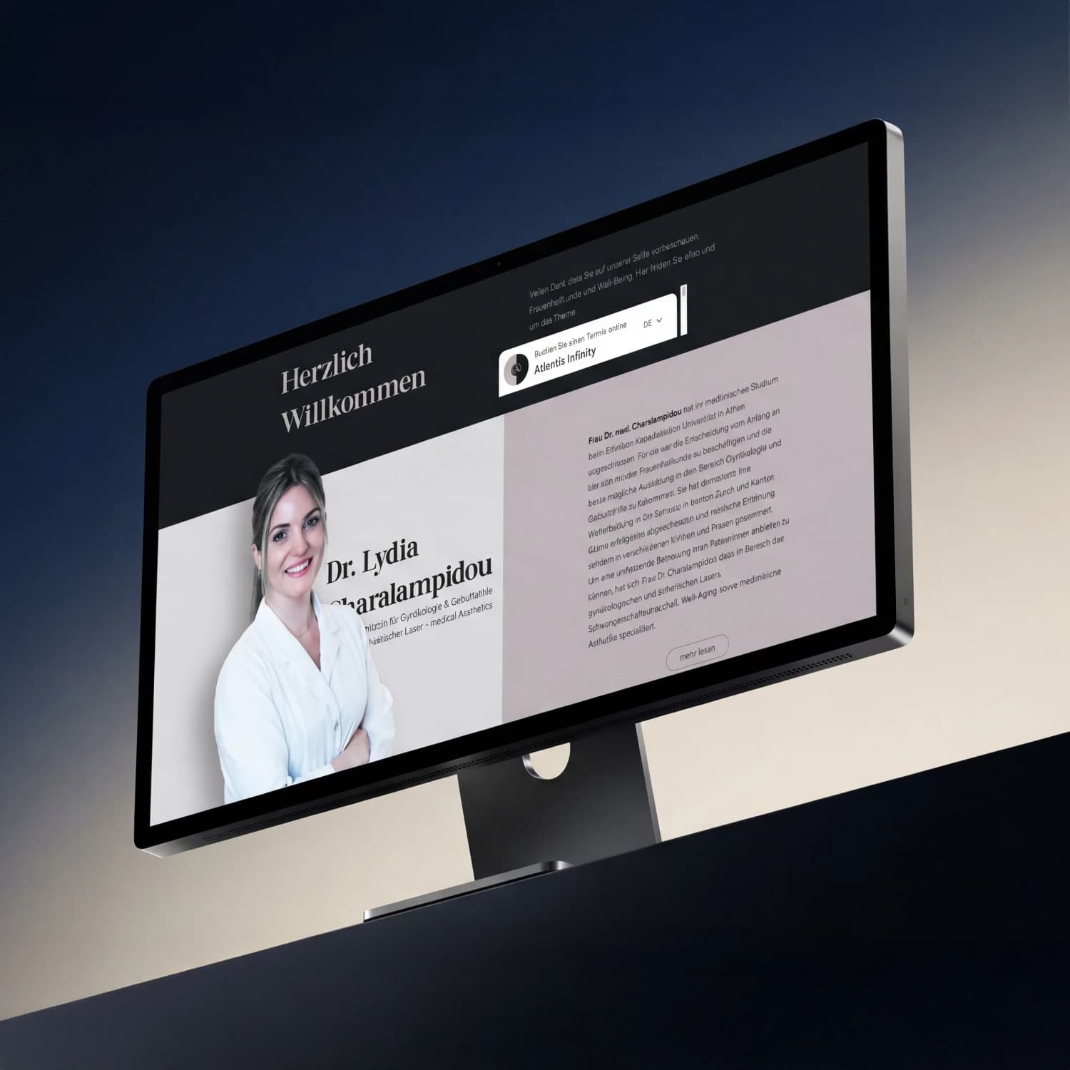 Atlantis Infinity – Webdesign Detailansicht 2