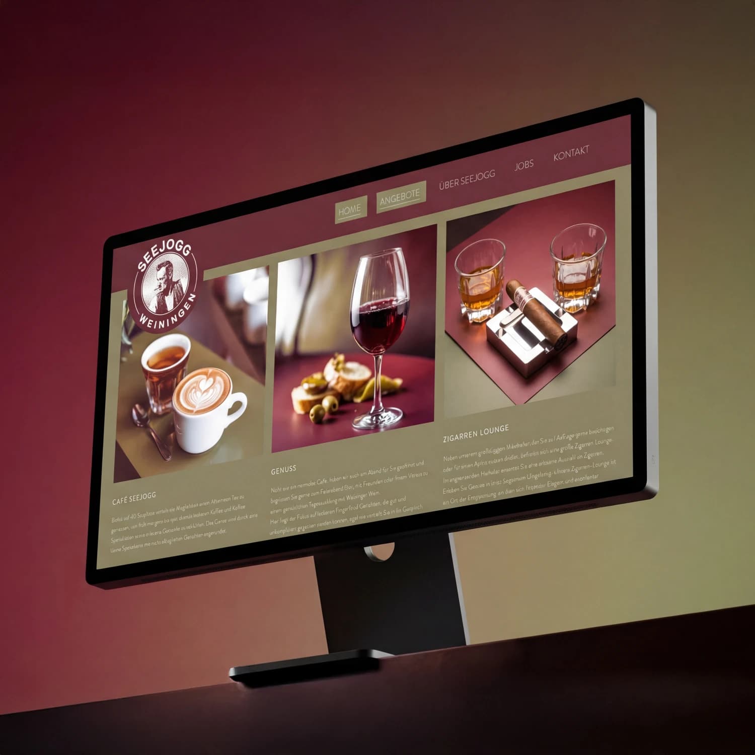 Seejogg – Webdesign Detailansicht 1