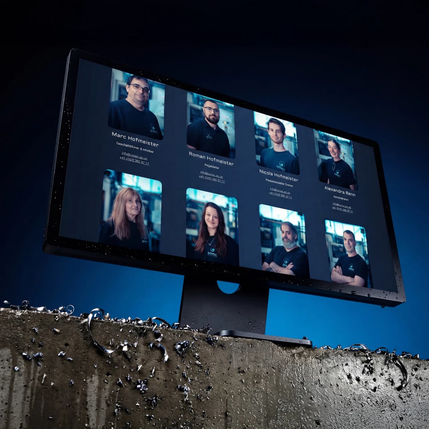 Simac AG – Webdesign Detailansicht 3