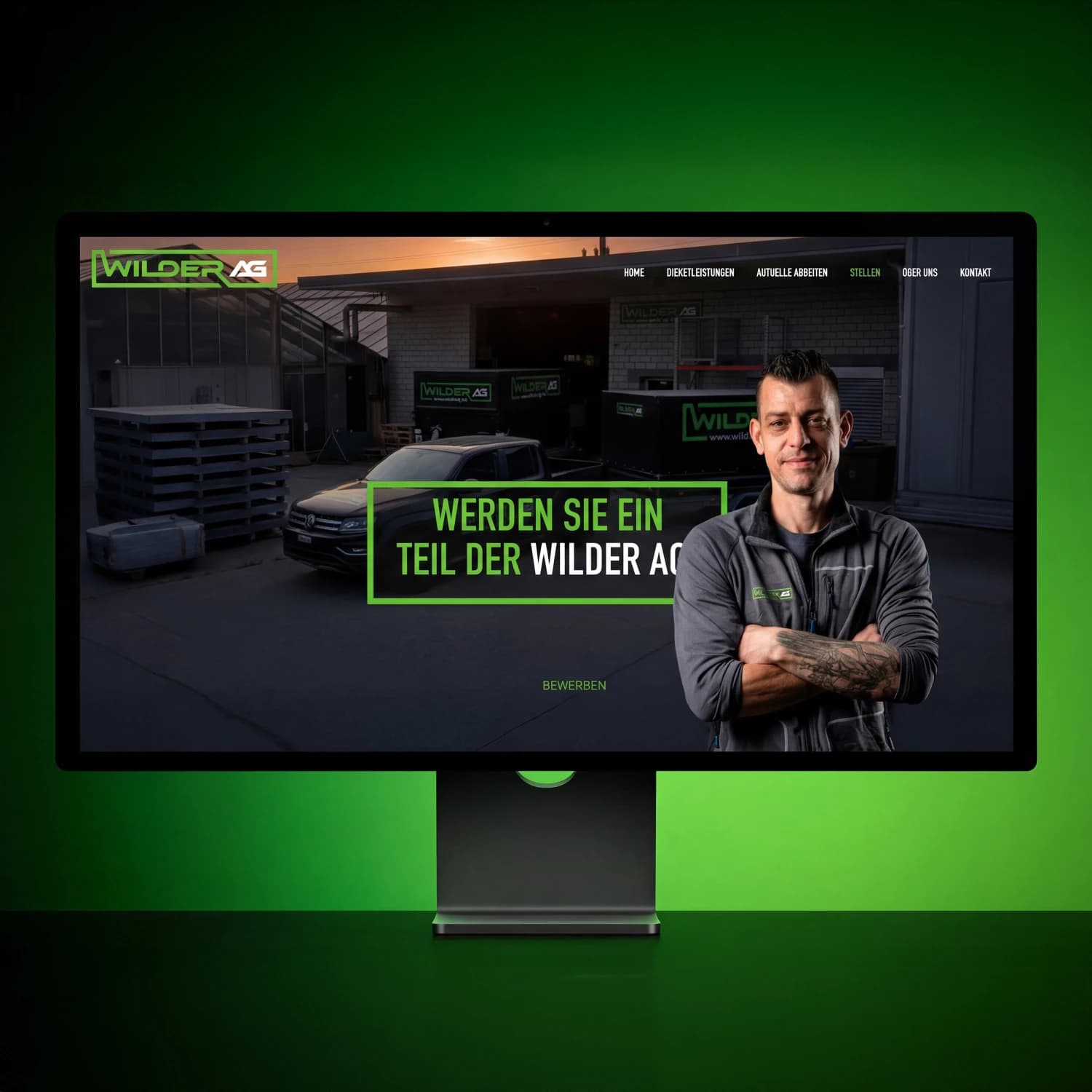 Wilder AG – Webdesign Detailansicht 3